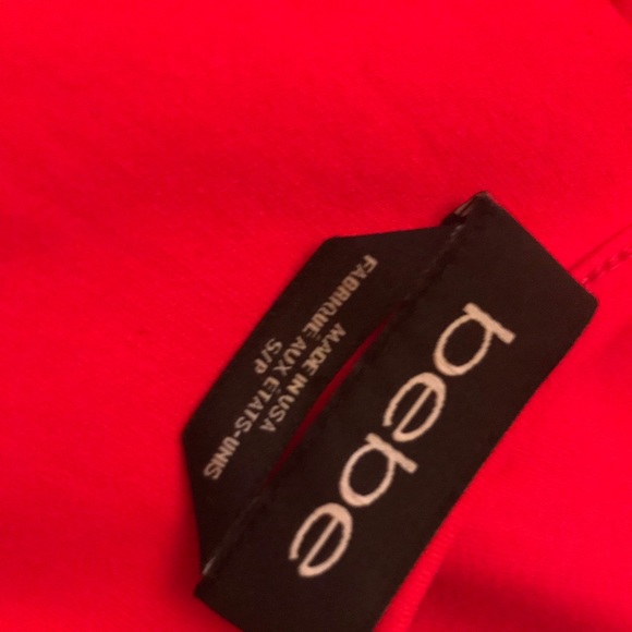 Red Bebe party dress - Picture 4 of 5